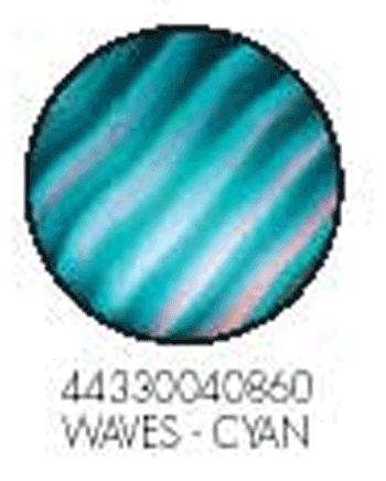 Waves Cyan