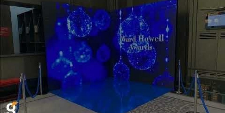 Аренда светодиодной фотозоны в Kazan palace by Tasigo для Ward Howell Awards