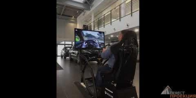 Компания «Гефест Проекция РТ» предоставила в аренду 2 гоночных симулятора